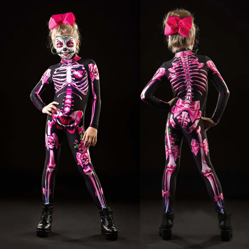 Rose Skeleton Halloween Costume - Image 3