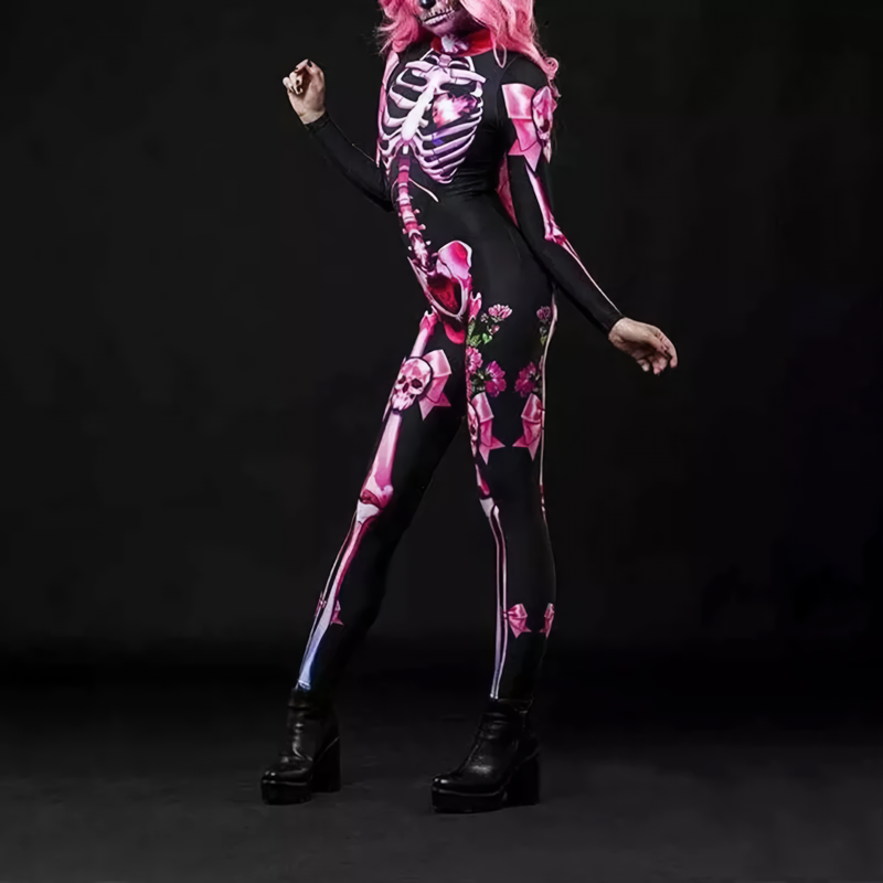 Rose Skeleton Halloween Costume - Image 6