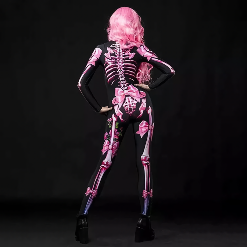 Rose Skeleton Halloween Costume - Image 5