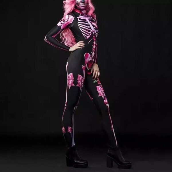 Rose Skeleton Halloween Costume