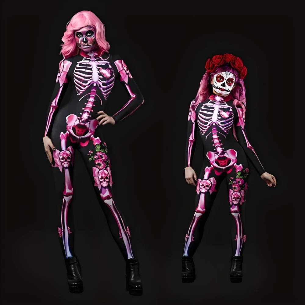 Rose Skeleton Halloween Costume - Image 2