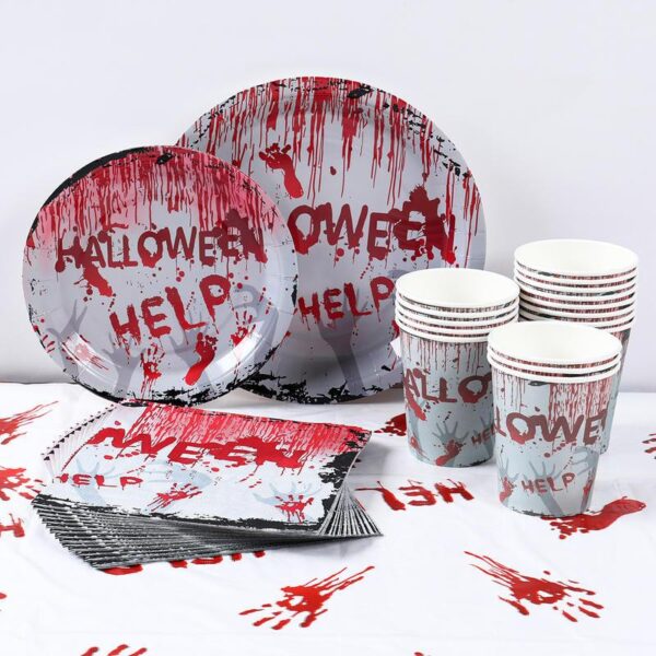 Halloween Party Tableware Set