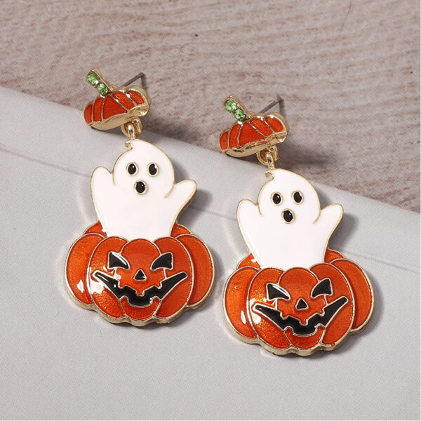 Halloween Pumpkin Earrings