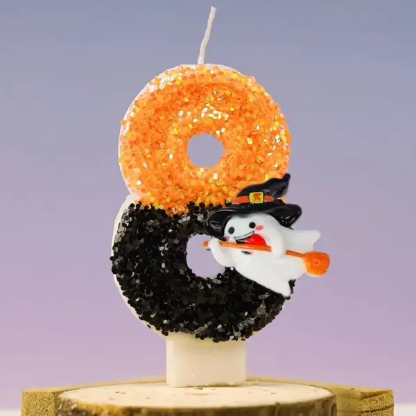 Halloween Ghost Birthday Candle