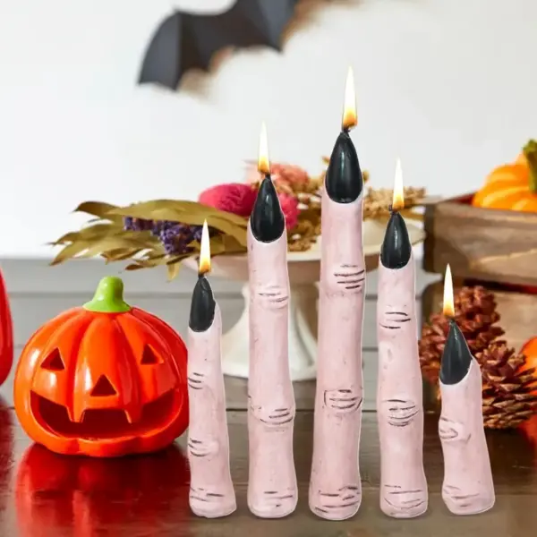 Halloween Witch Finger Candles