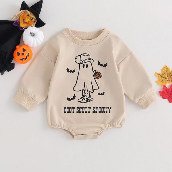 Baby Halloween Long Sleeve Bodysuit