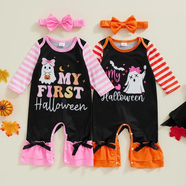 Baby Girls 2-Piece Halloween Outfit