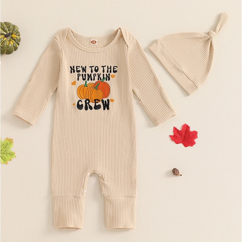 Baby Boys Halloween Romper with Hat - Image 2