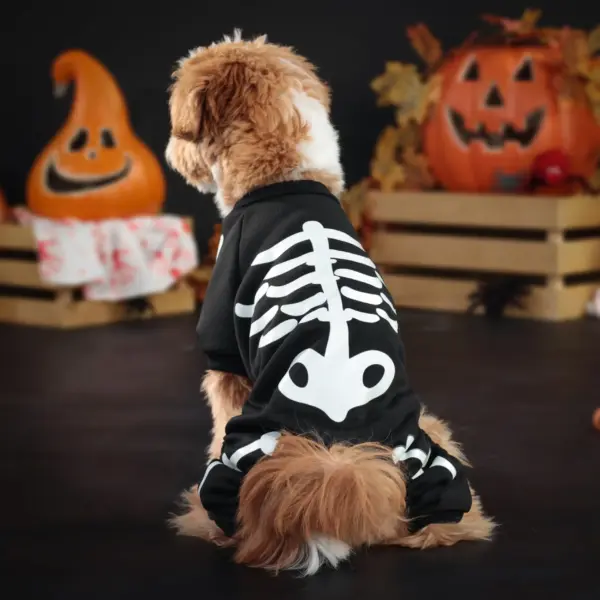 Fun Dog Skeleton Costume