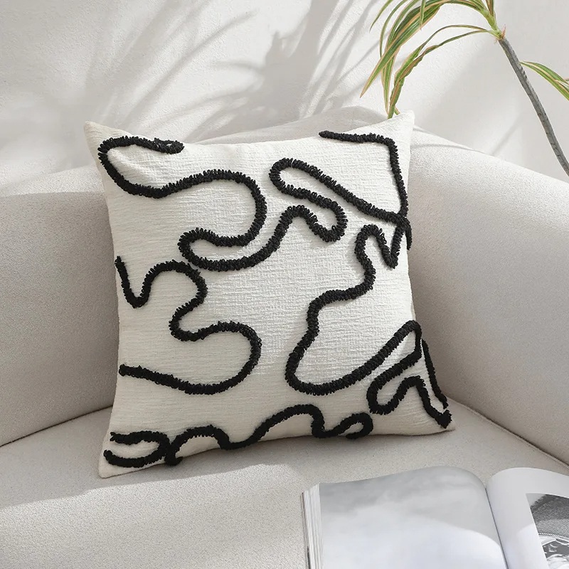 Halloween Pumpkin Embroidered Cushion Cover - Image 5