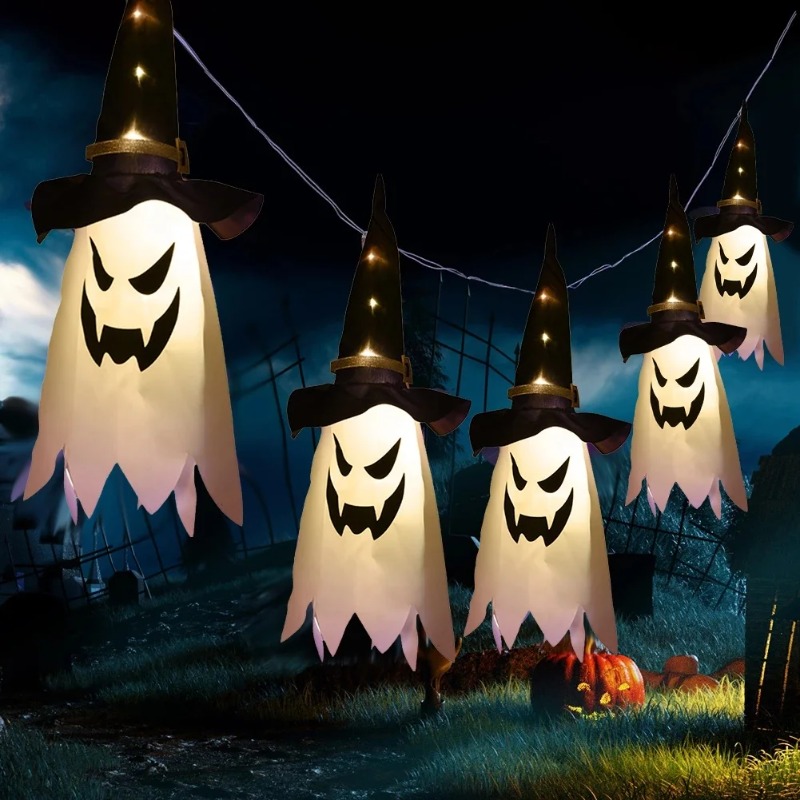 LED Ghost Hat Lantern - Image 5
