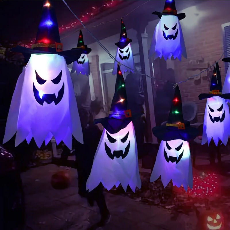 LED Ghost Hat Lantern - Image 6