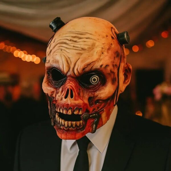 Realistic 3D Scary Zombie Halloween Mask