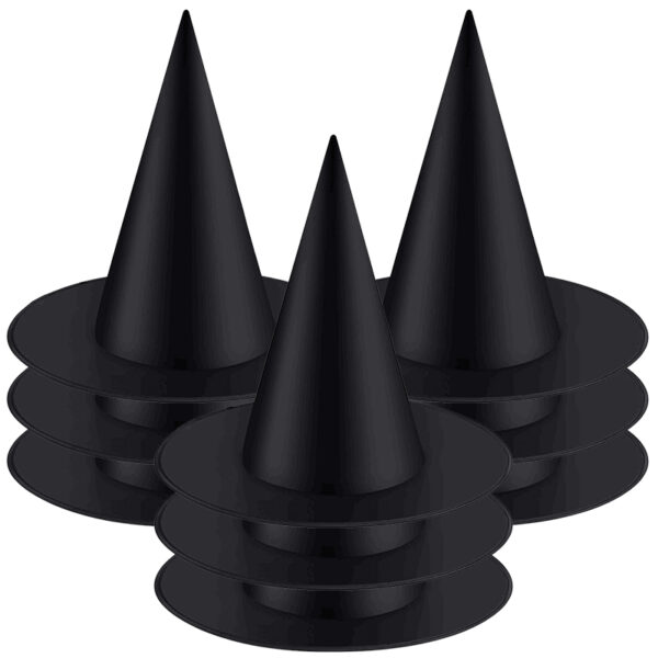Halloween Witch and Wizard Hat for Kids & Adults – Party and Decoration Prop