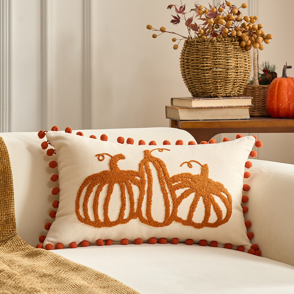 Pumpkins & Ruffles 30X50CM