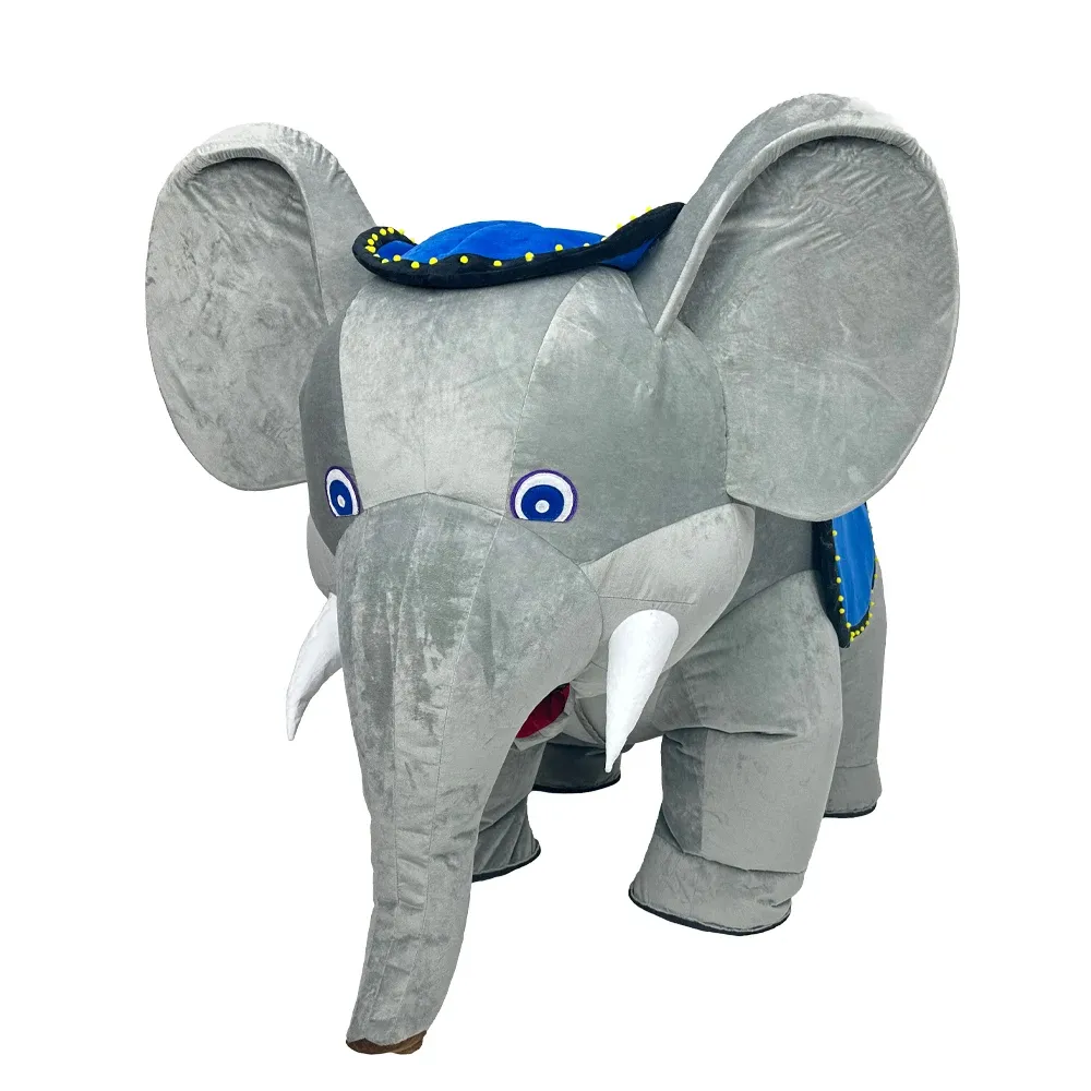 Four Legged Elephant Inflatable Costume for Adults - Cosplay & Party Fun - Image 3