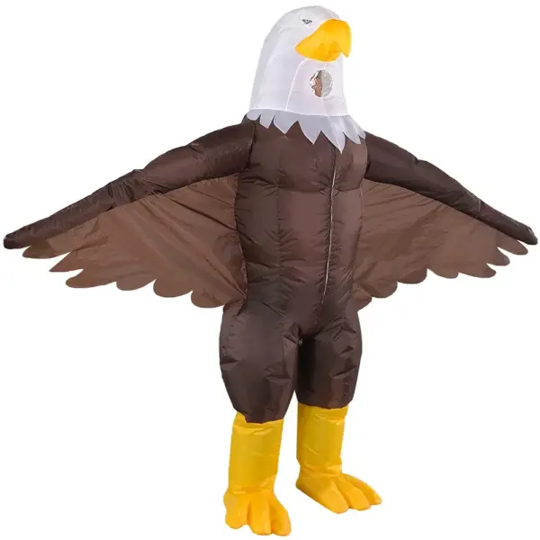 Inflatable Eagle Mascot Costume for Adults – Party & Cosplay Outfit