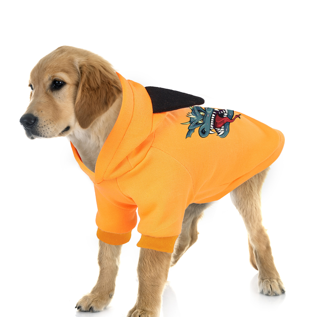 Halloween Cartoon Pet Hoodie Sweatshirt for Cats & Dogs - Holiday Costume - Image 3
