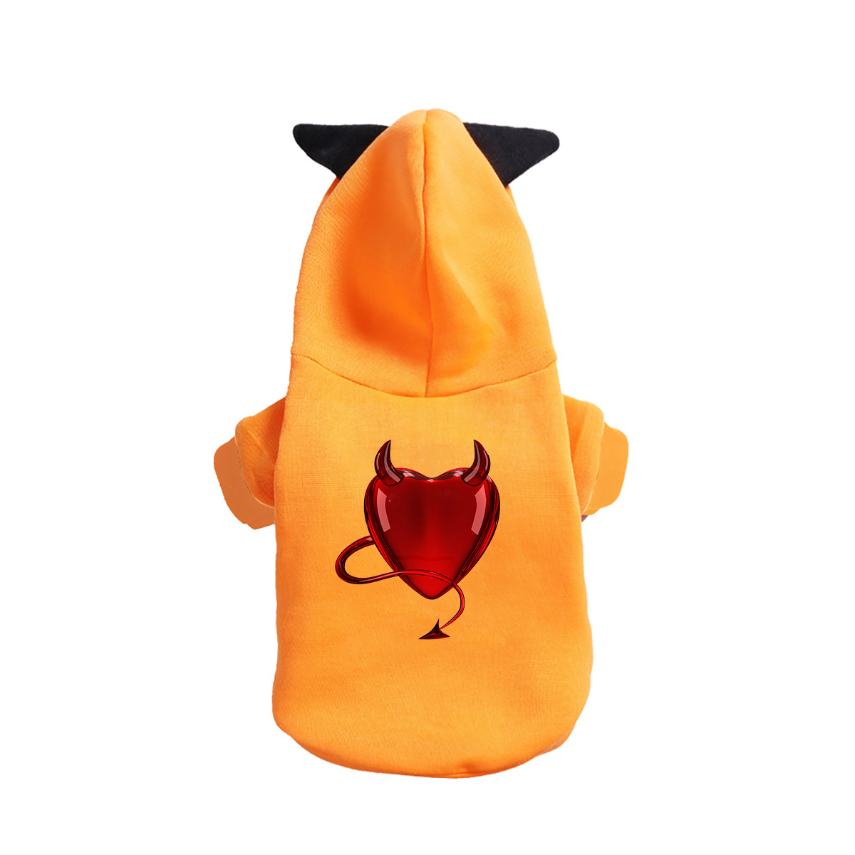 Cute Cartoon Print Pet Hoodie - Fun Halloween Costume for Dogs and Cats - Image 5