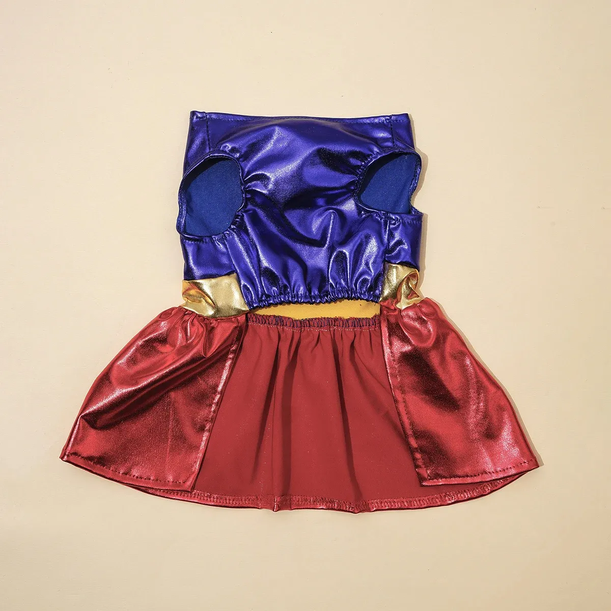 Halloween Dog Costume Dress – Satin Cosplay Outfit for Small & Medium Pets - Image 5