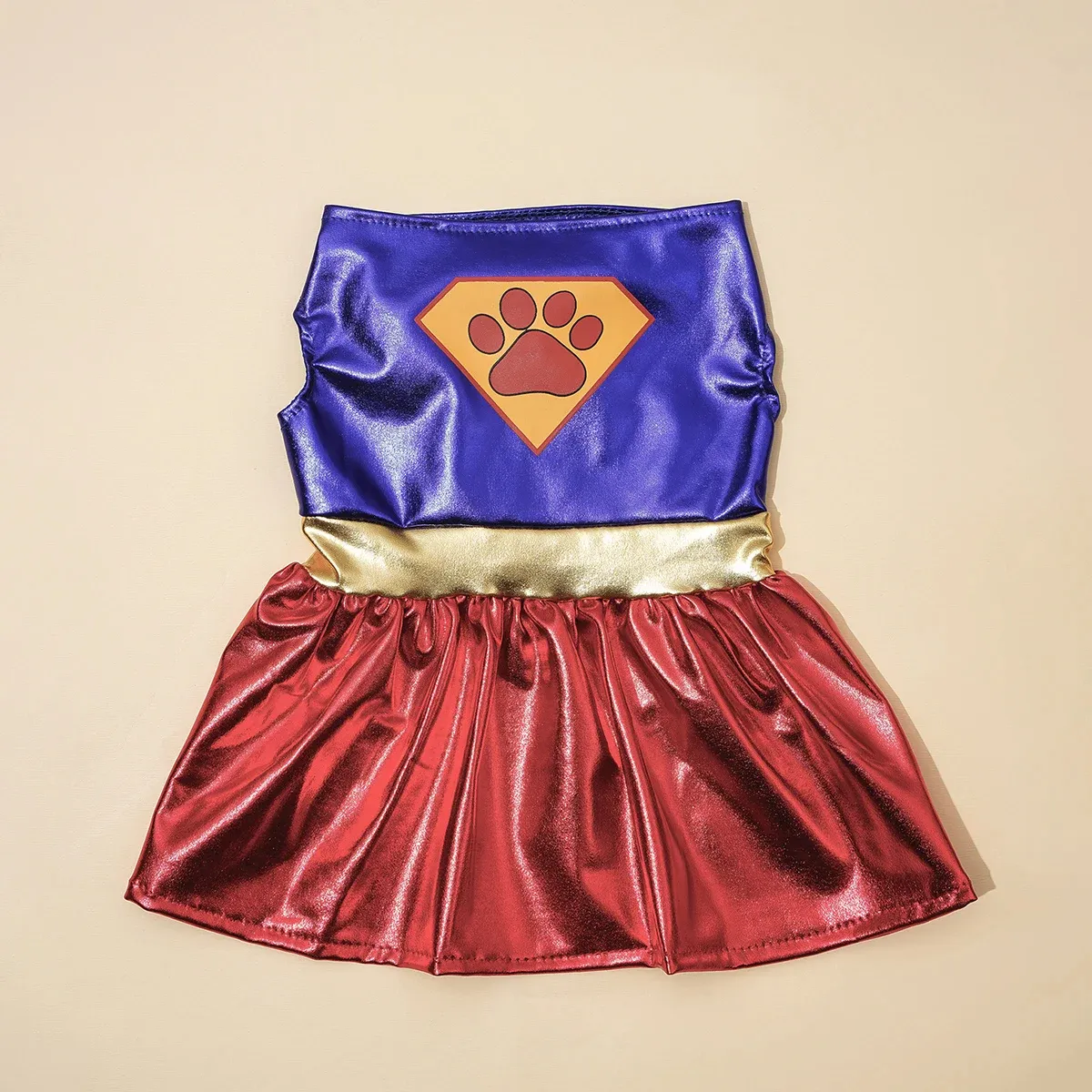 Halloween Dog Costume Dress – Satin Cosplay Outfit for Small & Medium Pets - Image 6