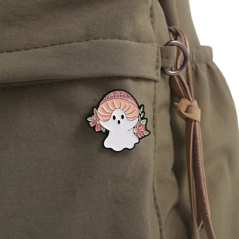 Halloween Ghost Enamel Pins – Cute Cartoon Brooches for Kids & Friends - Image 3