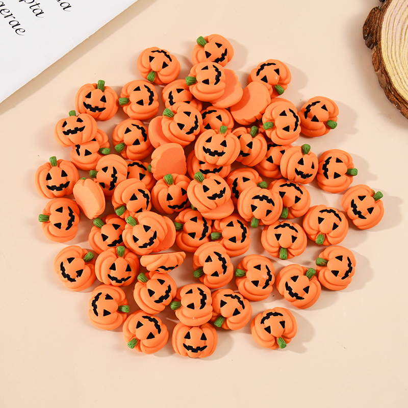 Mini Resin Pumpkins Halloween Party Decorations - Image 3