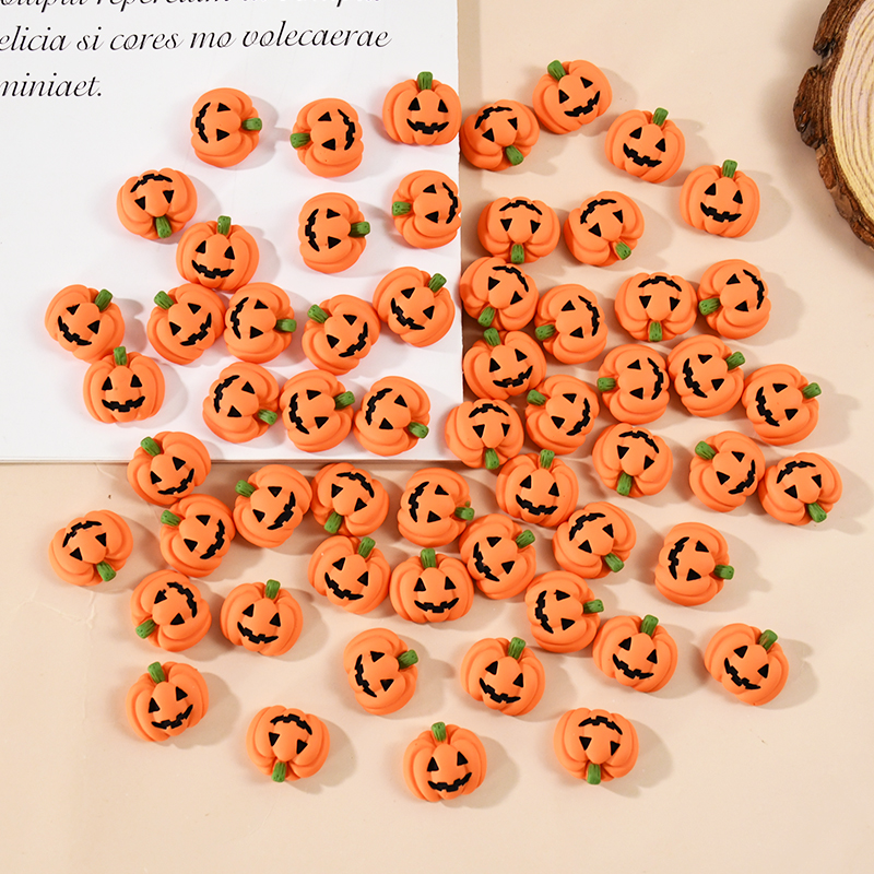 Mini Resin Pumpkins Halloween Party Decorations - Image 2