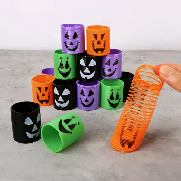 Halloween Spring Toys – 12PCS Trick or Treat Party Favors for Kids