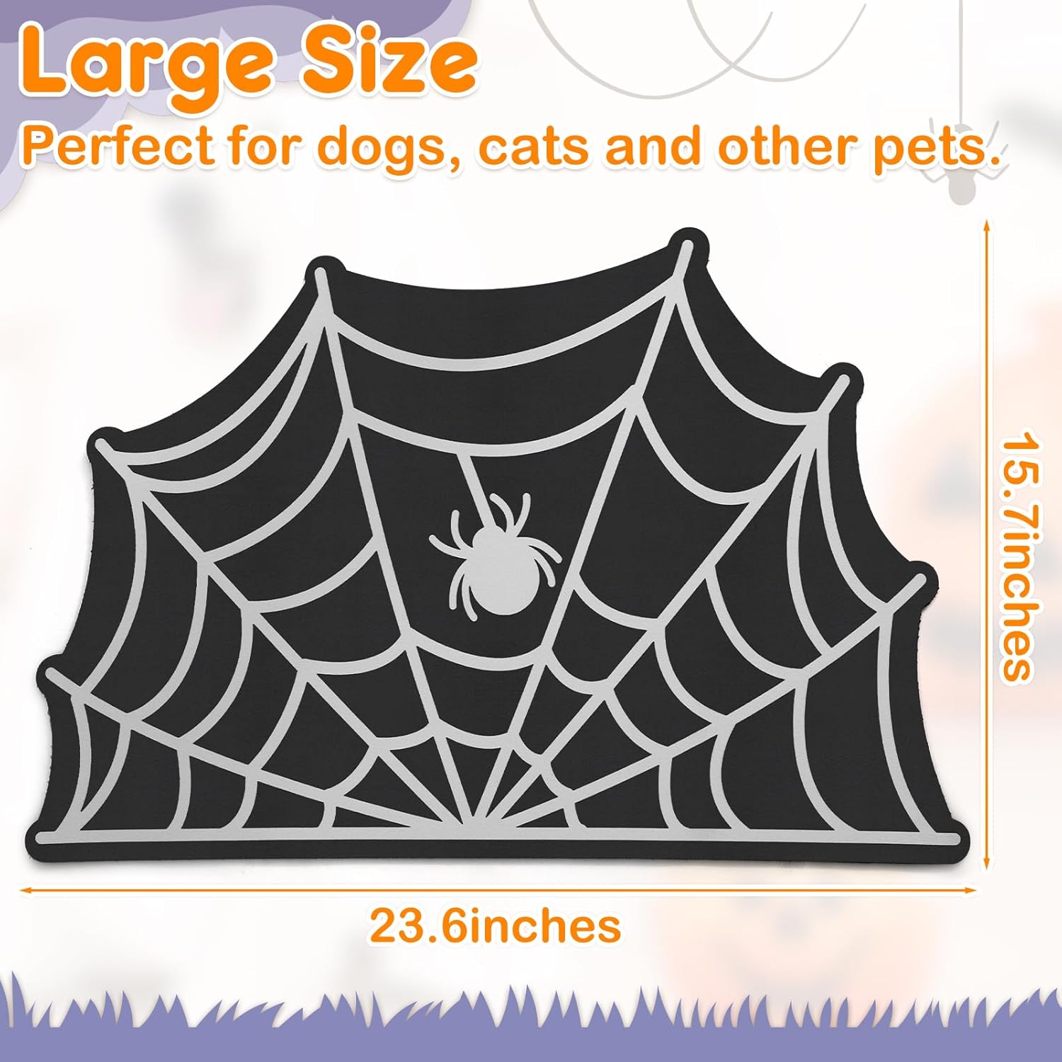 Halloween Pet Feeding Mat – Diatom Mud Spill-Proof Mat for Dogs & Cats - Image 5