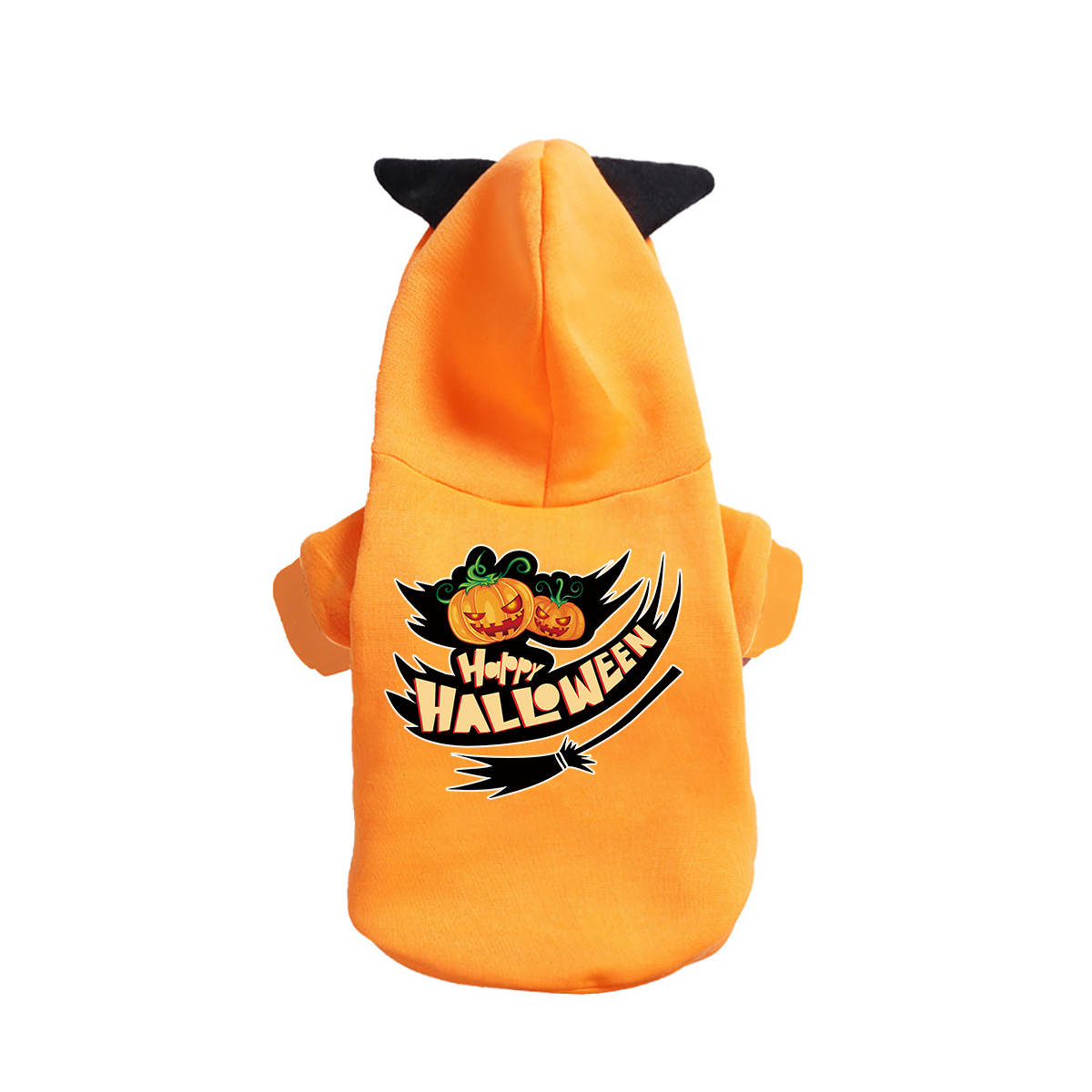 Cute Cartoon Print Pet Hoodie - Adorable Halloween Costume for Pets - Image 5