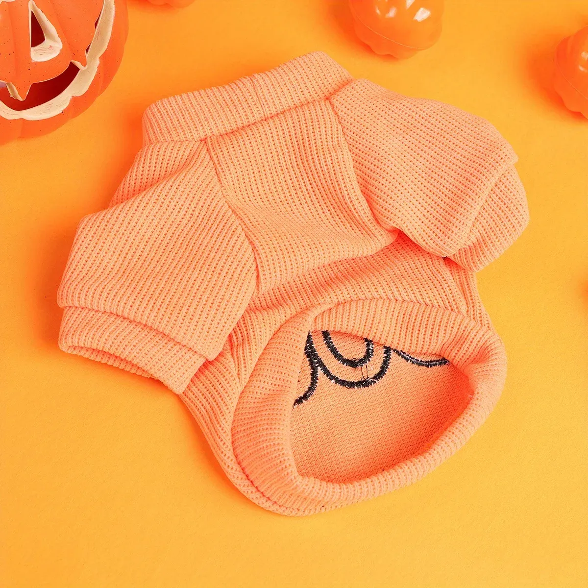 Halloween Pet Pullover – Funny “Boo” Embroidered Crew Neck for Dogs & Cats - Image 6