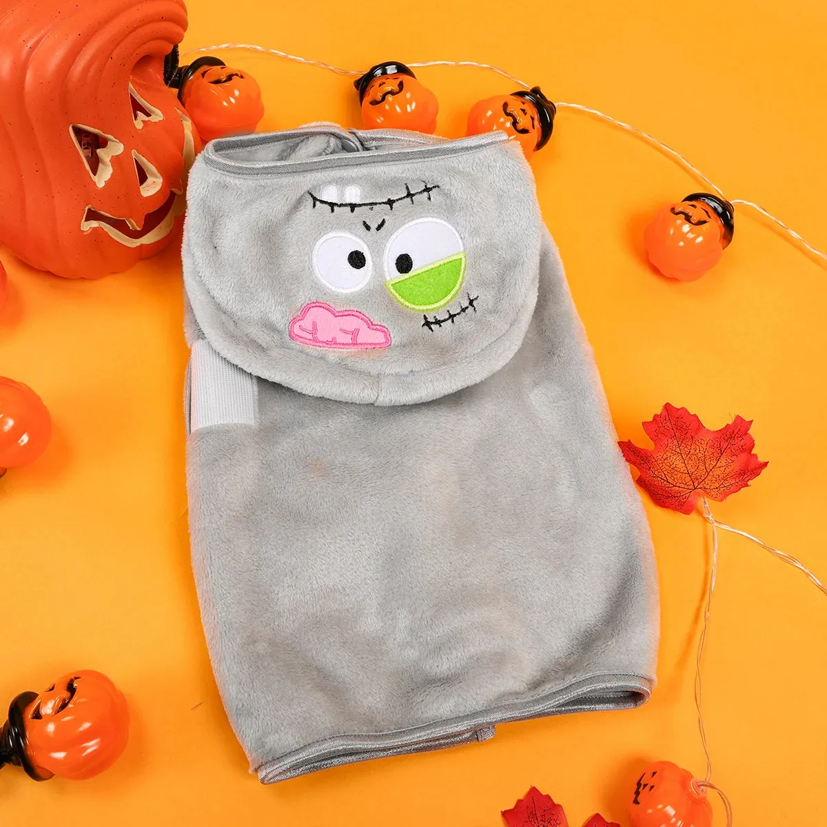 Halloween Zombie Pet Bath Towel – Quick Dry Dog & Cat Bathrobe - Image 3