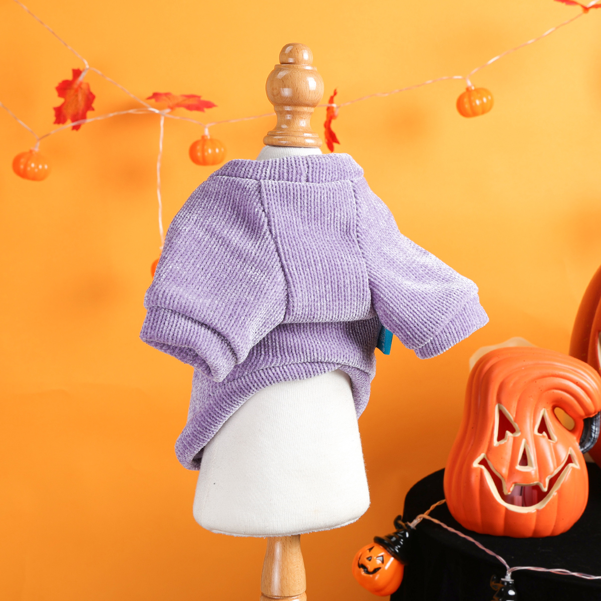 Halloween Purple Boo Pet Pullover for Dogs and Cats - Image 6