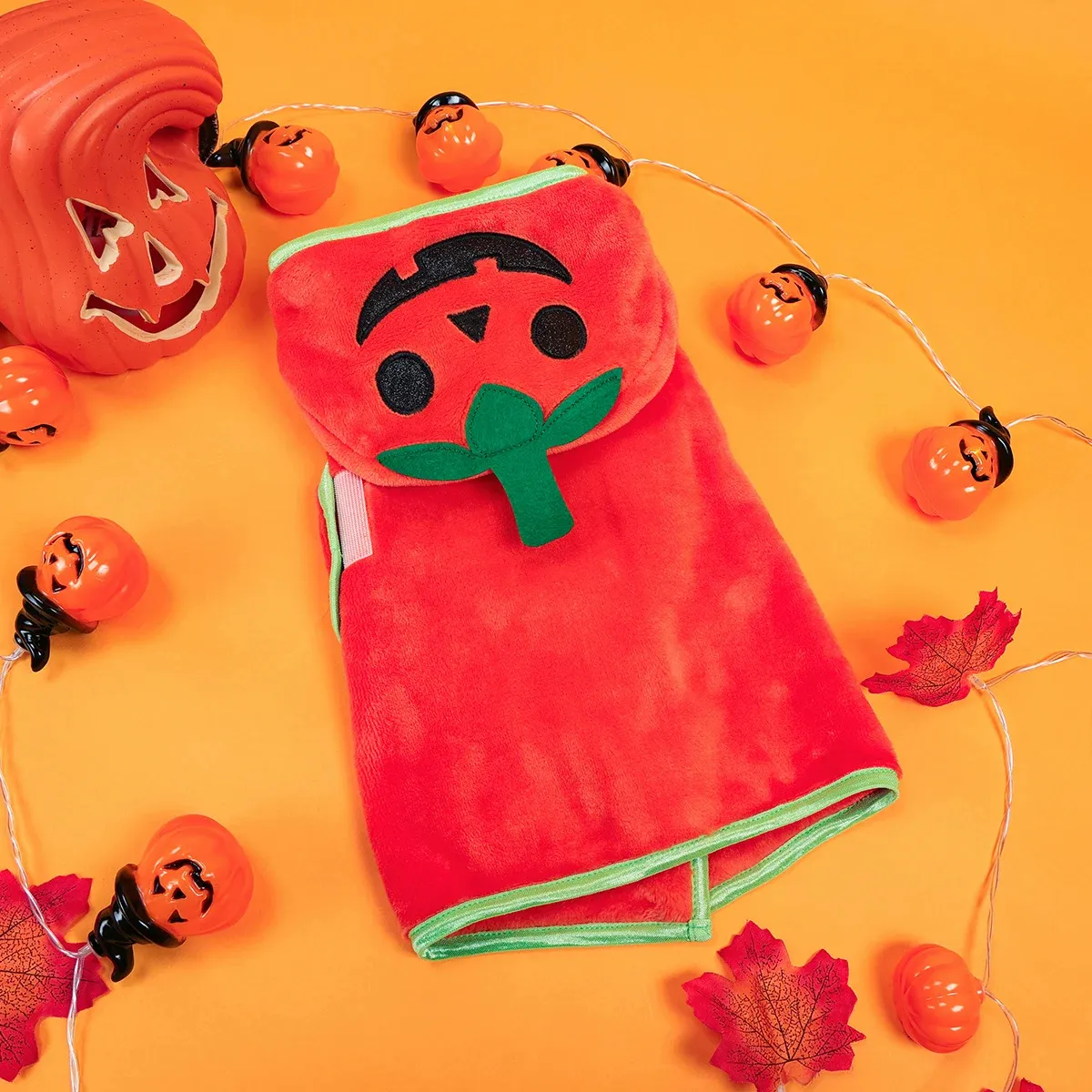 Halloween Pumpkin Pet Bath Towel – Quick Dry Cat & Dog Bathrobe - Image 5