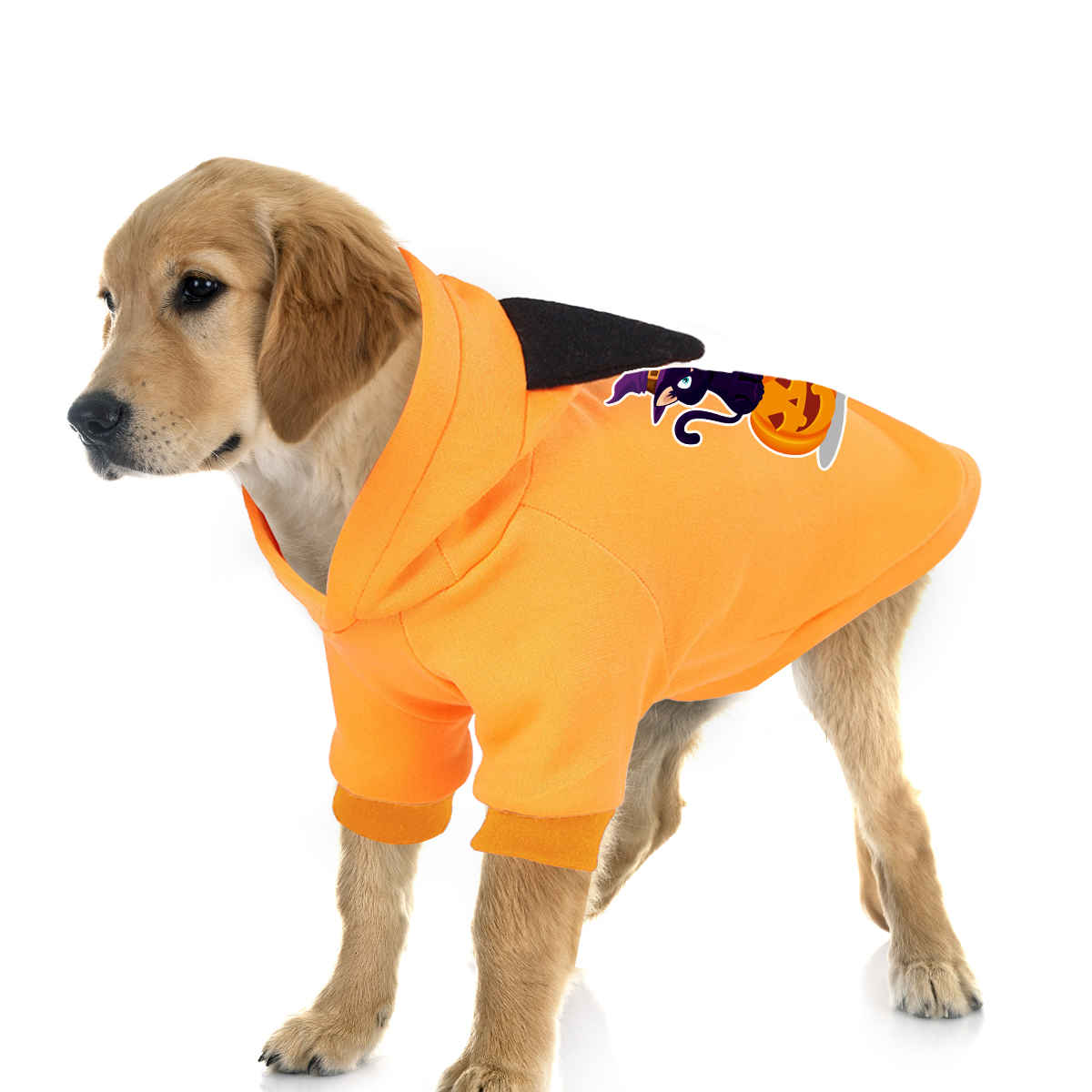 Cute Cartoon Print Pet Hoodie - Adorable Halloween Costume for Pets - Image 3