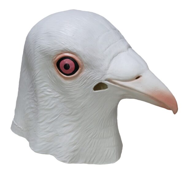 Realistic White Dove Mask for Halloween & Costume Parties
