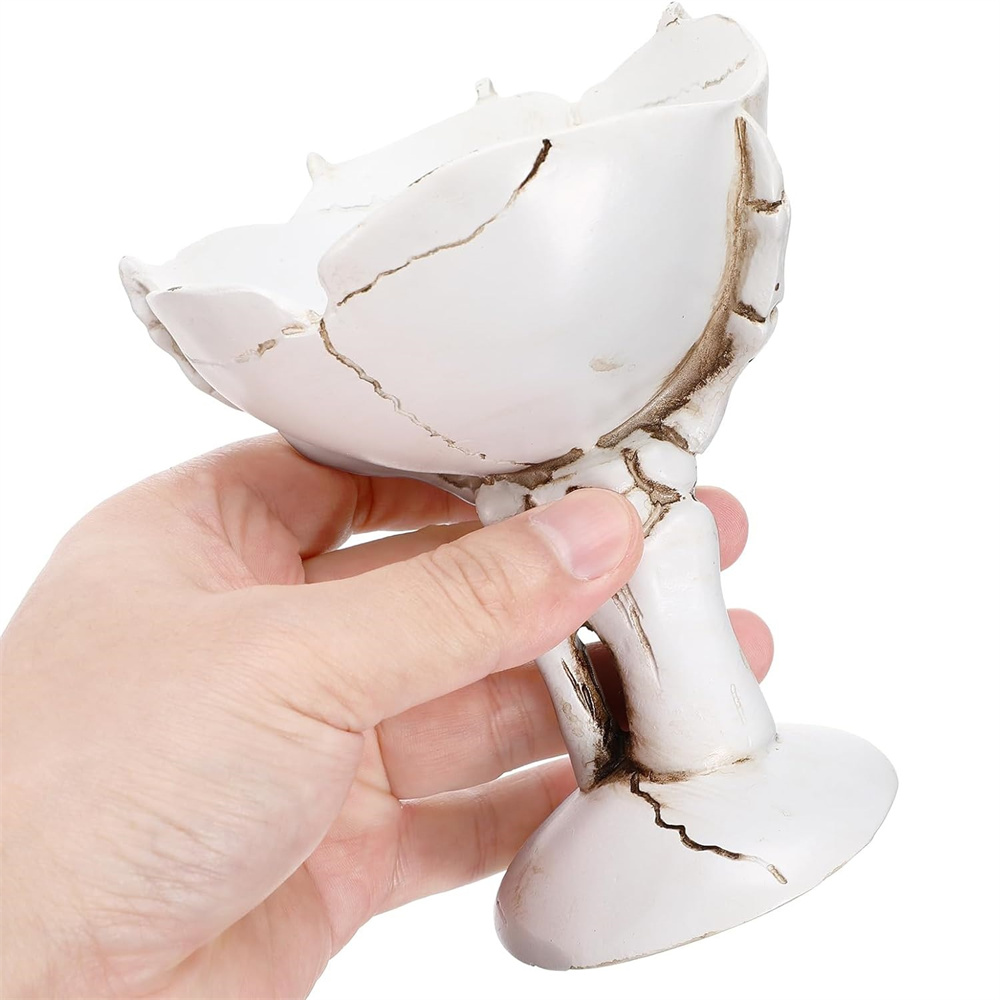 Halloween Skeleton Hand Candy Bowl - Spooky Decor for Parties - Image 2