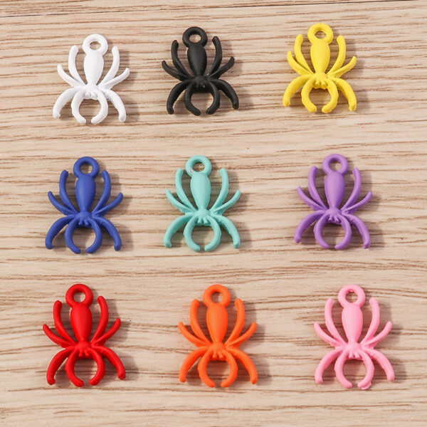 Halloween Spider Charms - DIY Jewelry Making Accessories