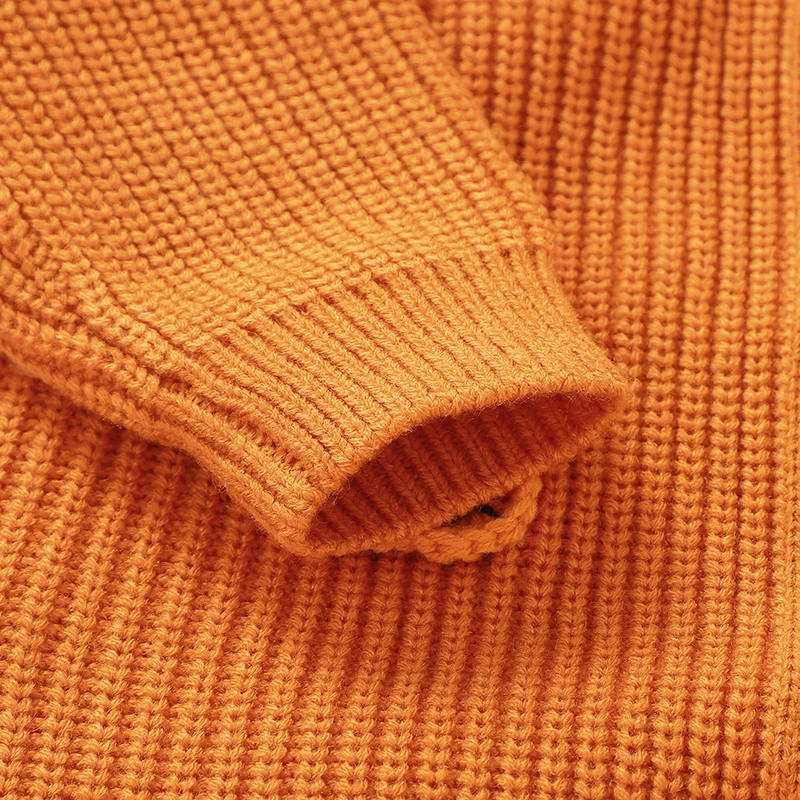 Halloween Baby Romper - Cute Pumpkin Knit Jumpsuit for Newborns 0-18M - Image 5