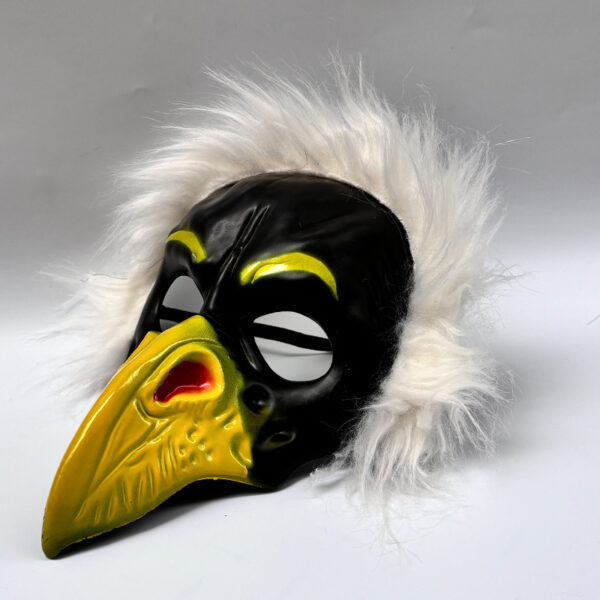 Elegant Crow & Eagle Raven Mask for Cosplay, Halloween, Mardi Gras, & Masquerades