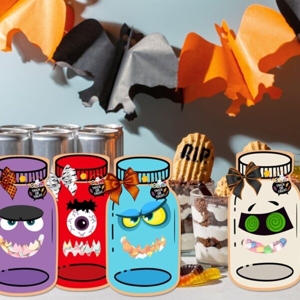18PCS Halloween Candy Bags