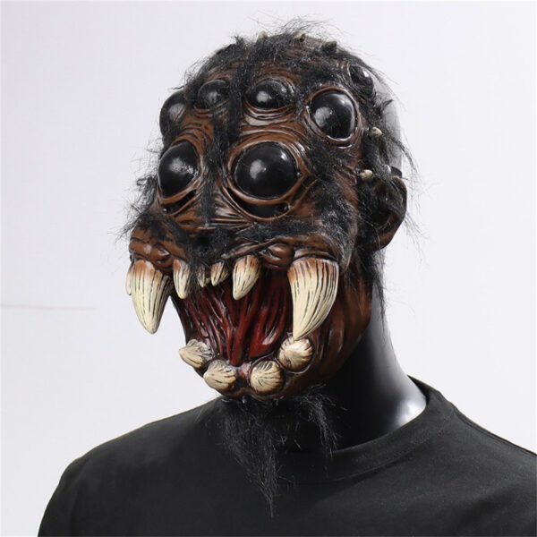 Halloween Scary Spider Latex Mask - Horror Cosplay & Costume Party Mask