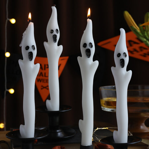 Halloween Ghost Candle Decoration for Party Atmosphere
