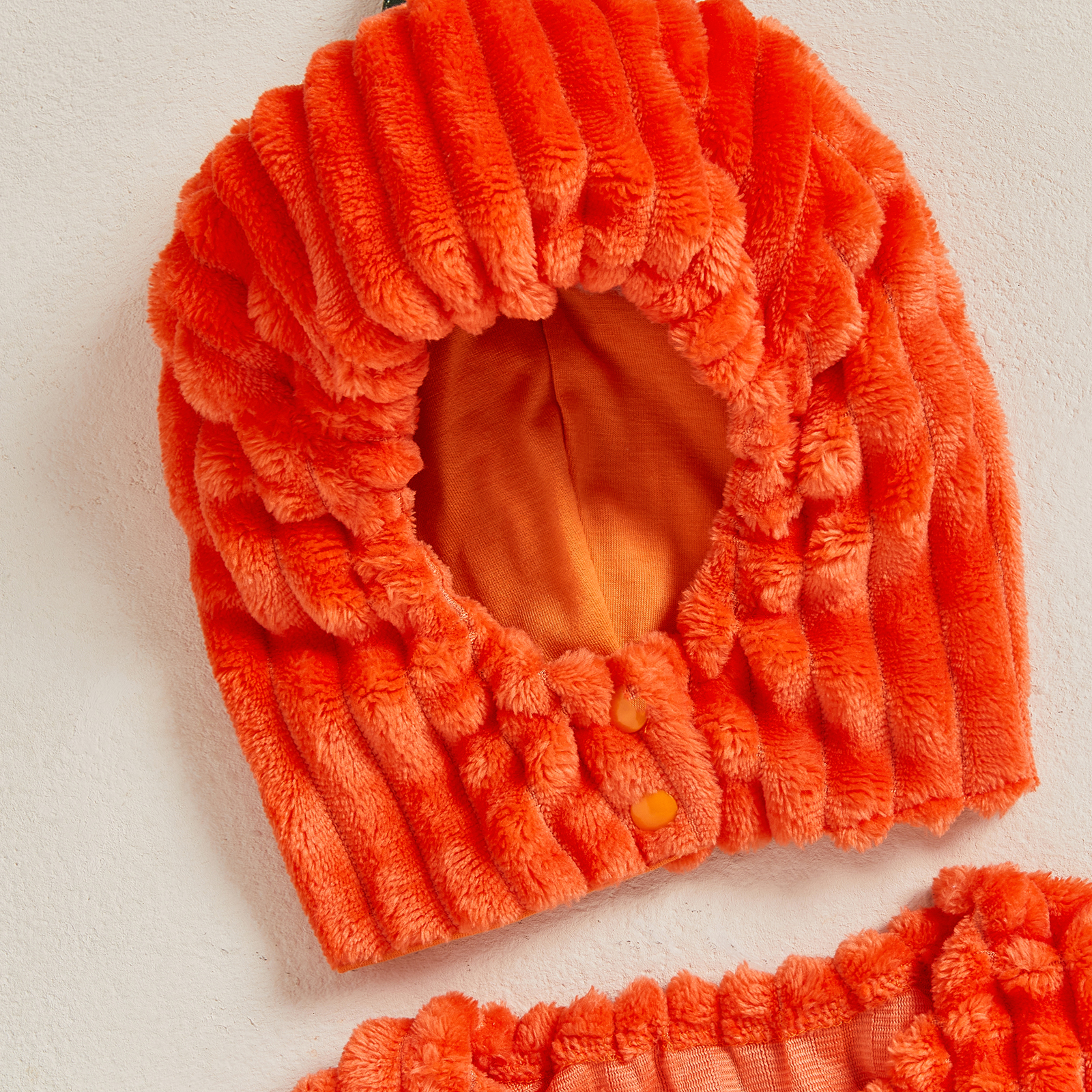 Baby Pumpkin Halloween Costume Romper with Hat for Infants - Image 6