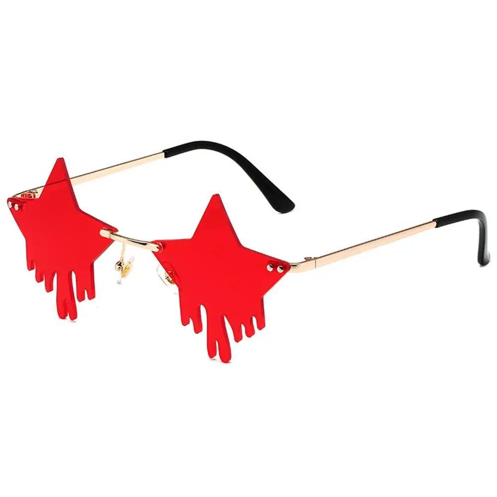 Fashionable Star Shape Sunglasses for Fun Cosplay and Parties