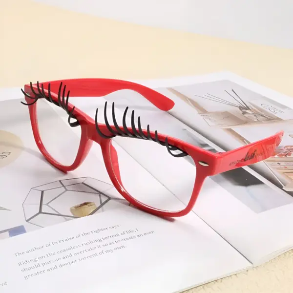 Funny Fake Eyelash Glasses for Parties and Photography